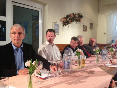 Ortsvereinssitzung mit Sozialminister Norbert Bischoff, MdL am 22. Mai 2013