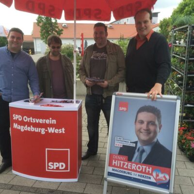 Infostände in den Wahlbreichen 03 und 08