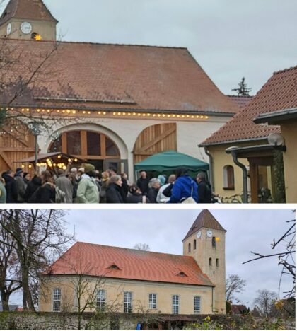 Am 29.11.2025 fand an und in der Kulturscheune Alt Olvenstedt der traditionelle Adventsmarkt statt. Da Ambiente war wie immer sehr schön