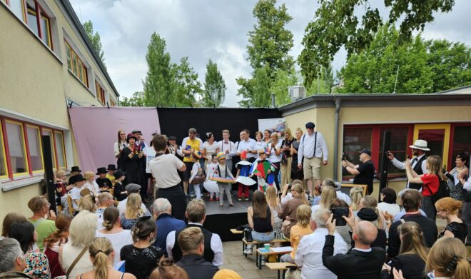 Abschlussfest des Projektes "Meine Bunte Welt"